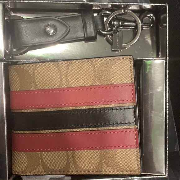 Boxed Signature ID Billfold Wallet Key Gift Set - Picture 5 of 8
